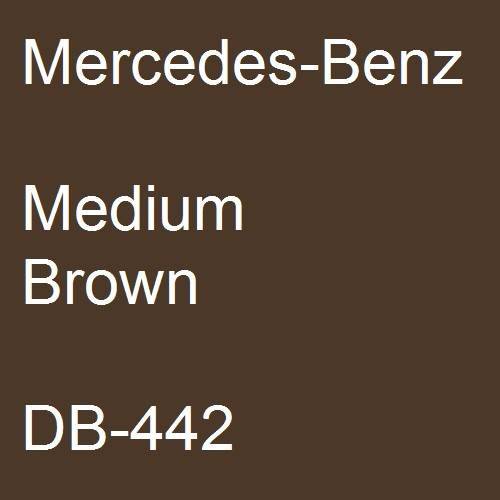 Mercedes-Benz, Medium Brown, DB-442.